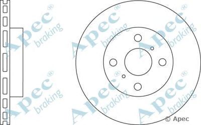 APEC BRAKING dsk2646 -  Тормозной диск